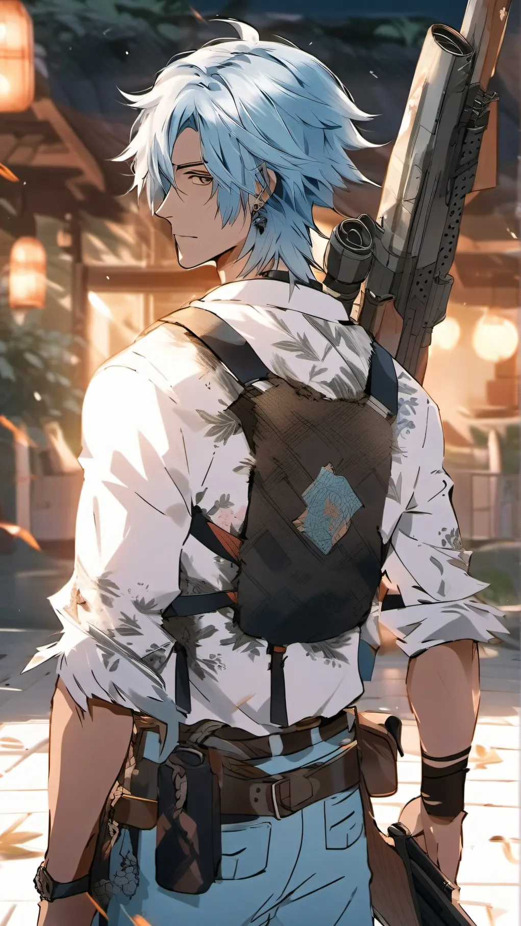 ai character: Ash background