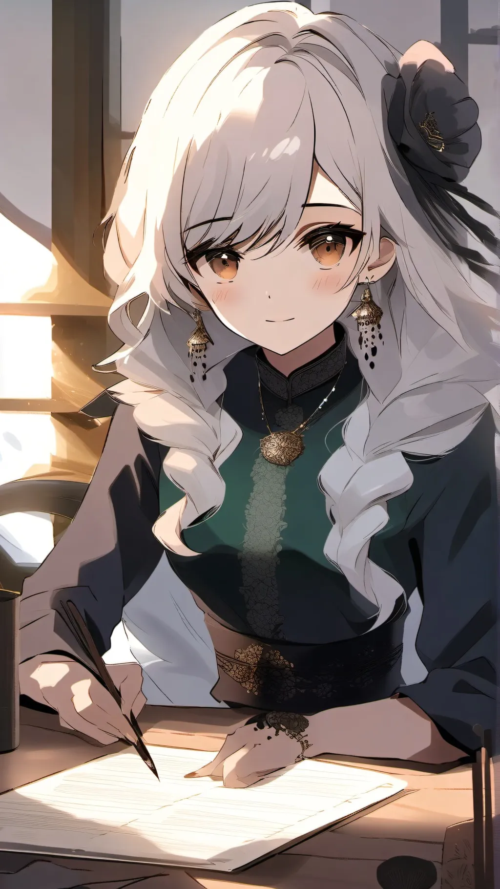 ai character: Sister background