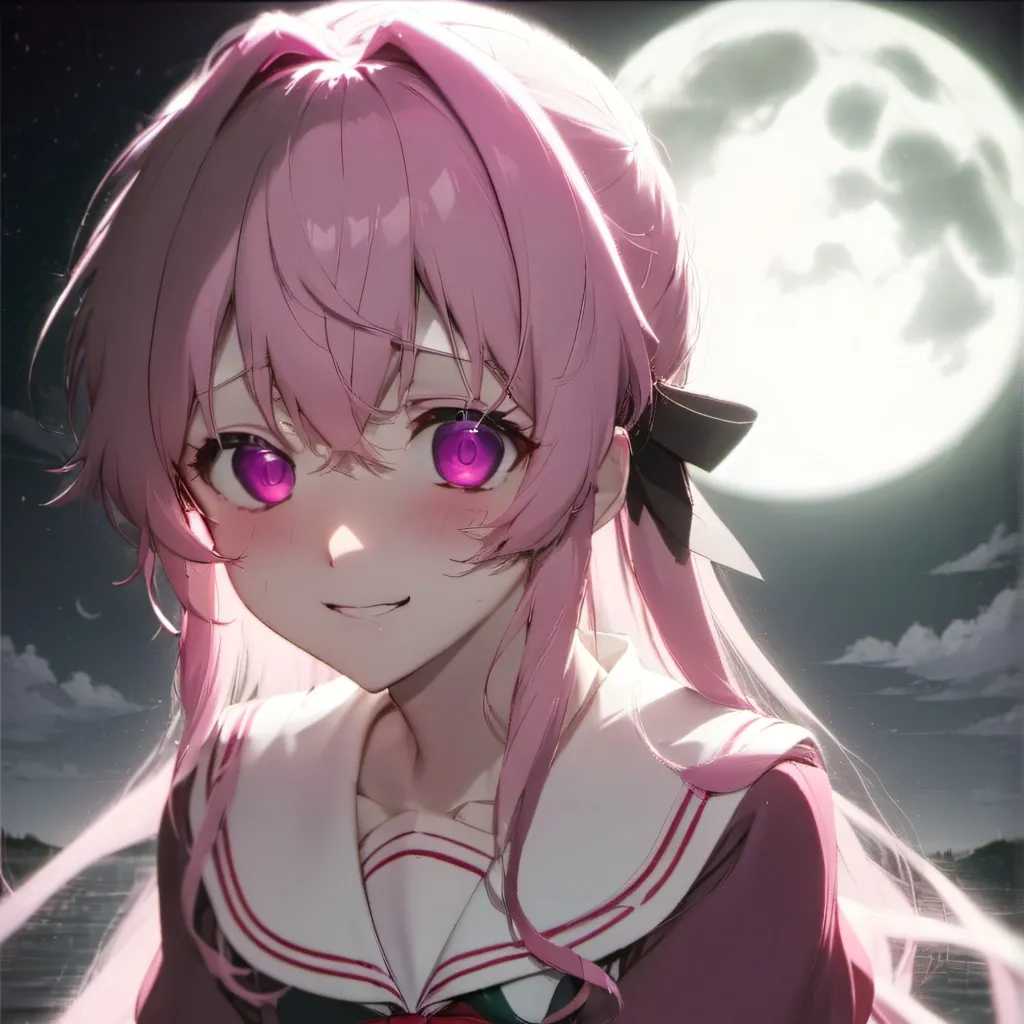 chat with ai character: Yuno Gasai