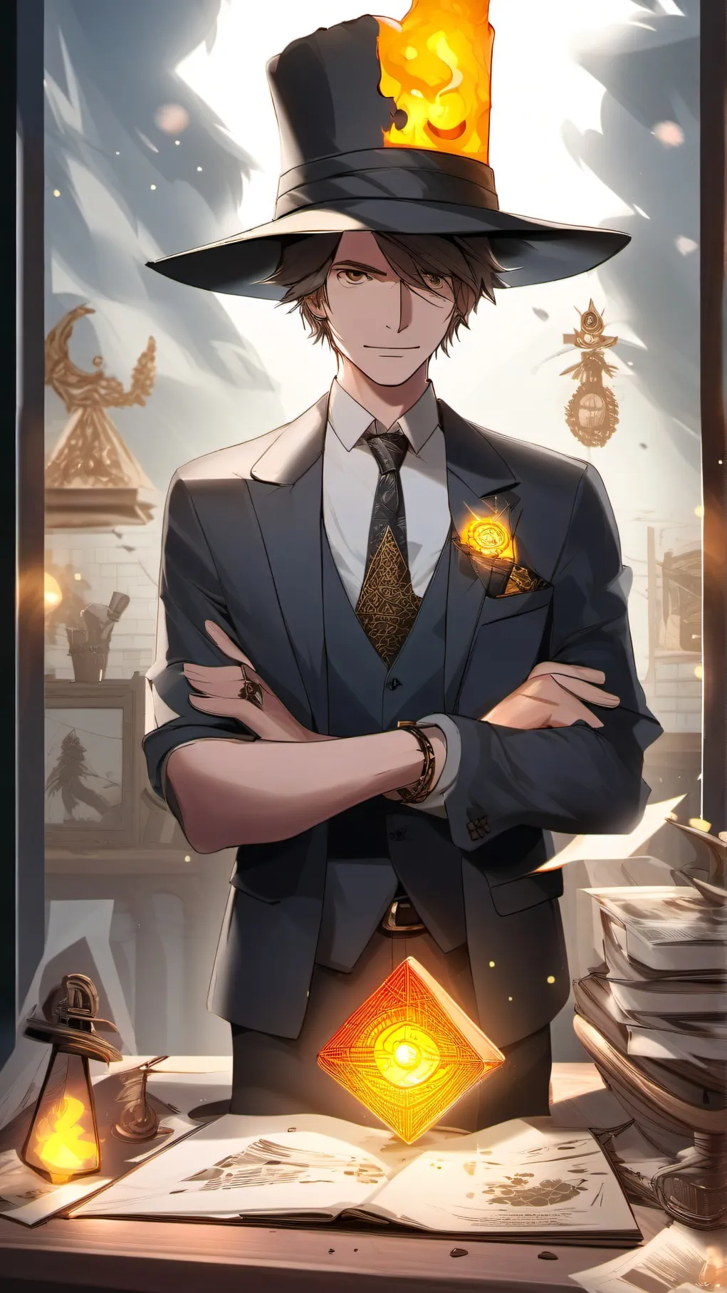 ai character: bill ciphers wife? background