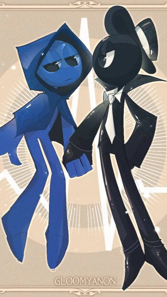 ai character: black x jevin  background