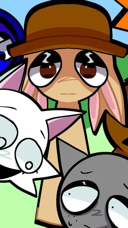 ai character: sprunki  background