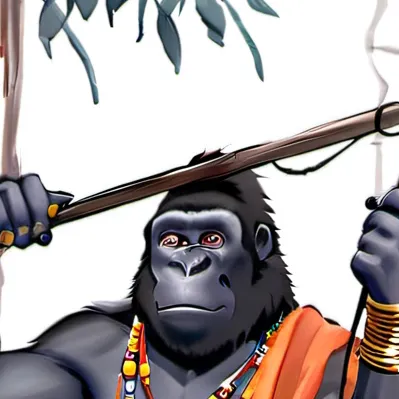 chat with ai character: Gorilla tag monke