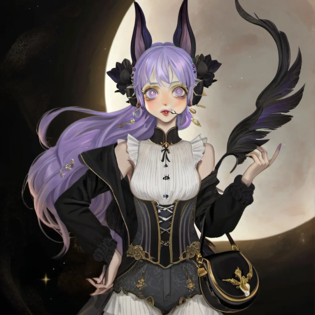 chat with ai character: Dark Rabbit Sophie
