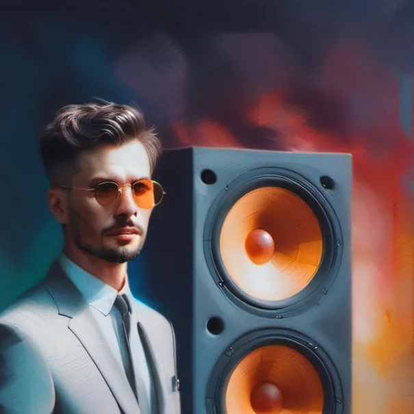 chat with ai character: speaker man