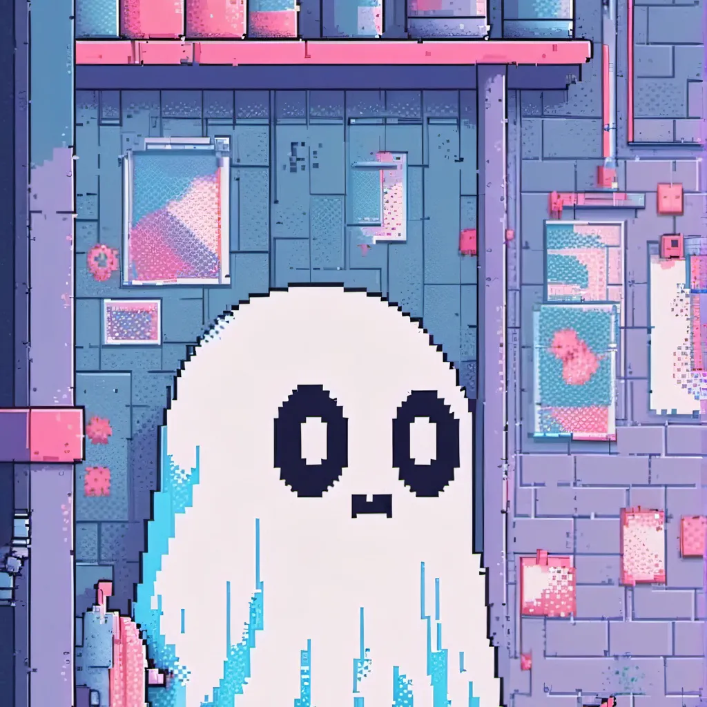 chat with ai character: Napstablook