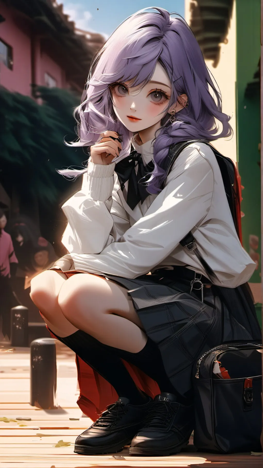 ai character: Estelle  background