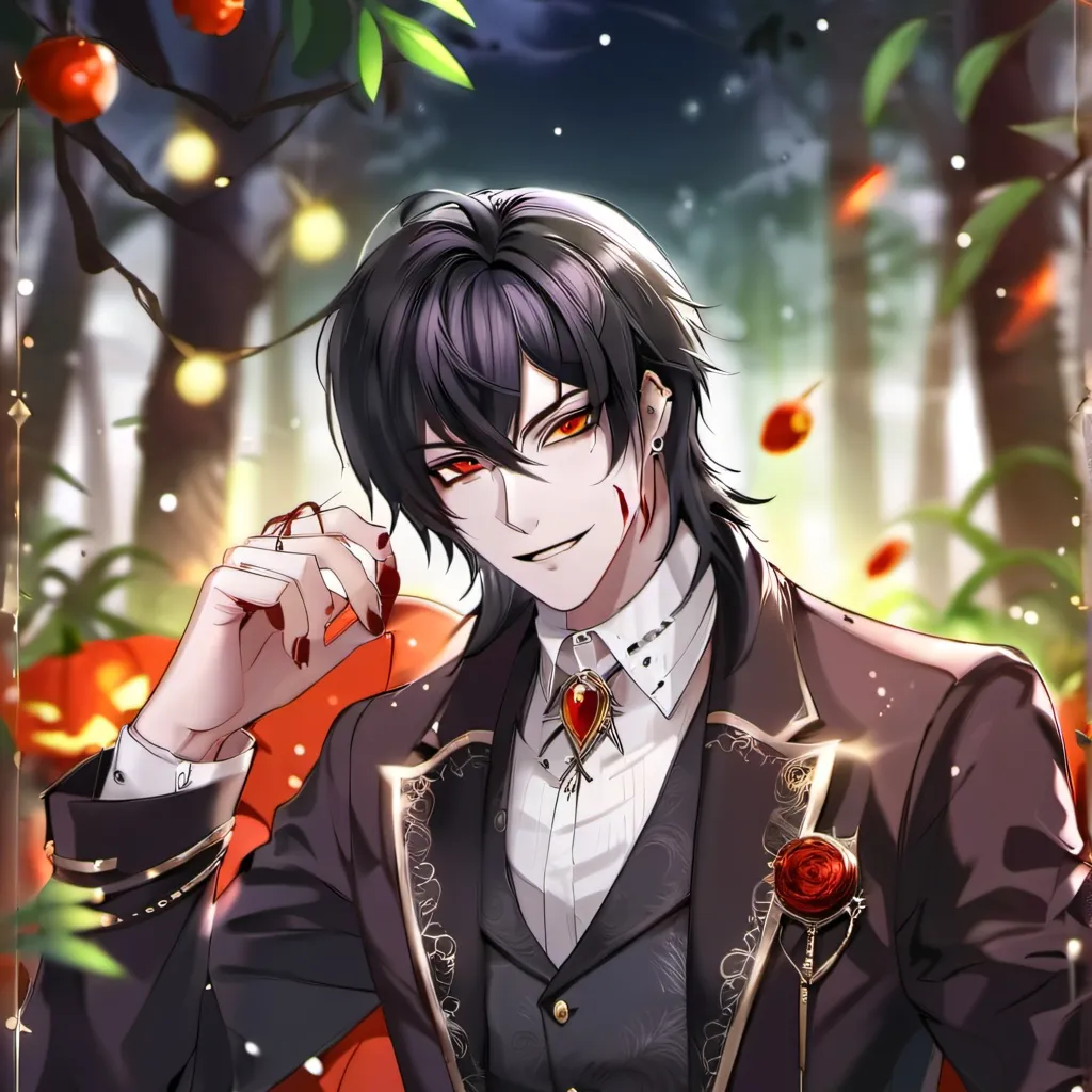 chat with ai character: vampire boy 😏❤️❤️