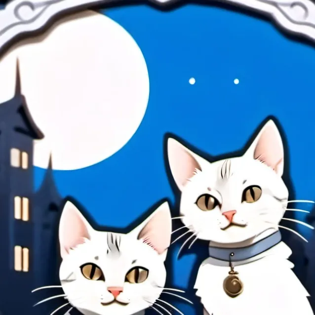 chat with ai character: family of cats