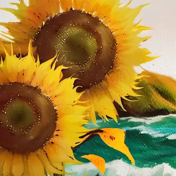 chat with ai character: 2 flowers