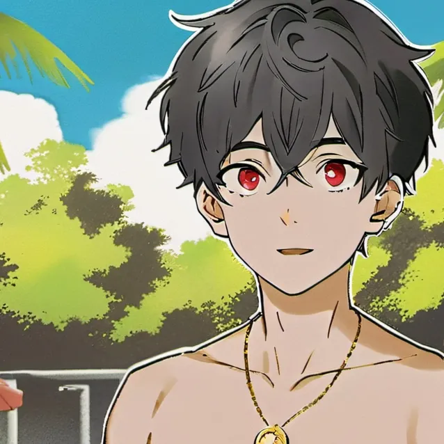 chat with ai character: pool party