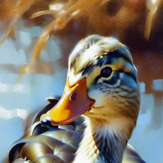 chat with ai character: duck