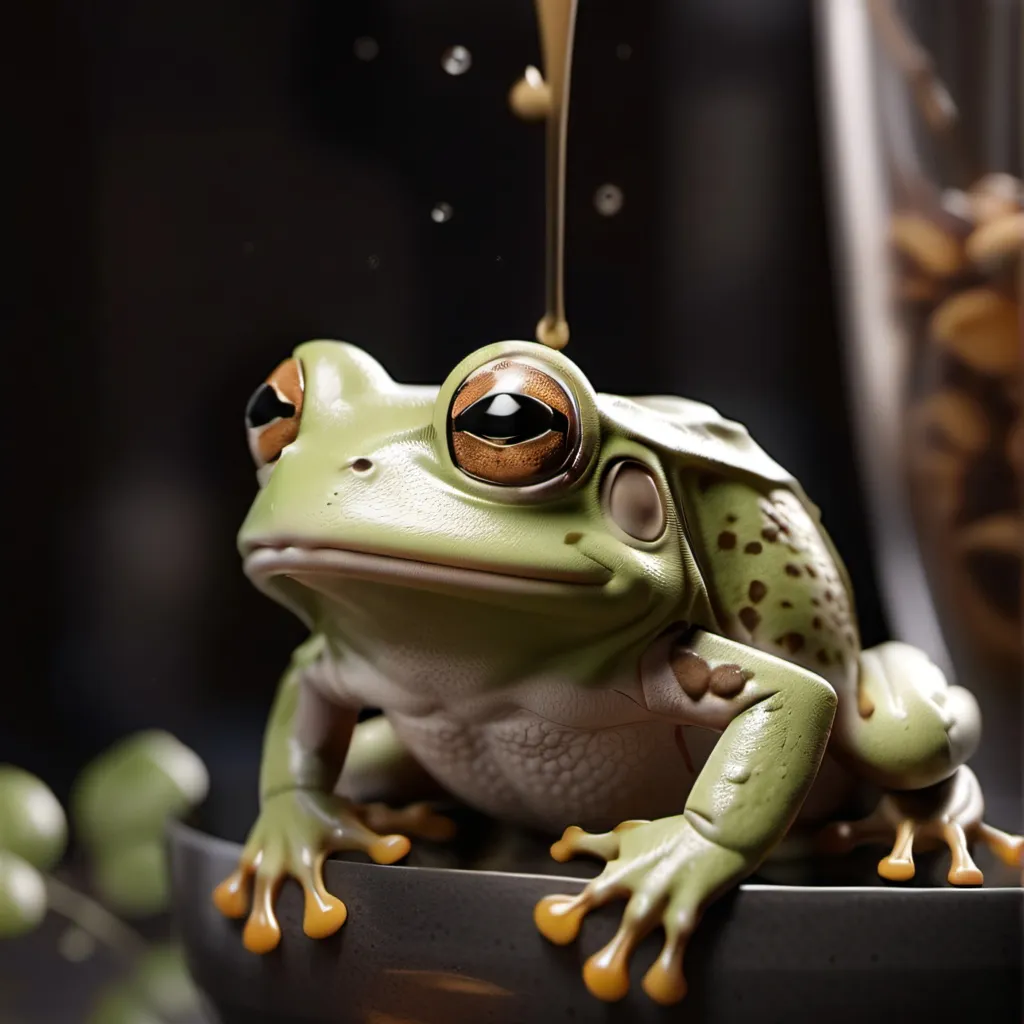 chat with ai character: froggy