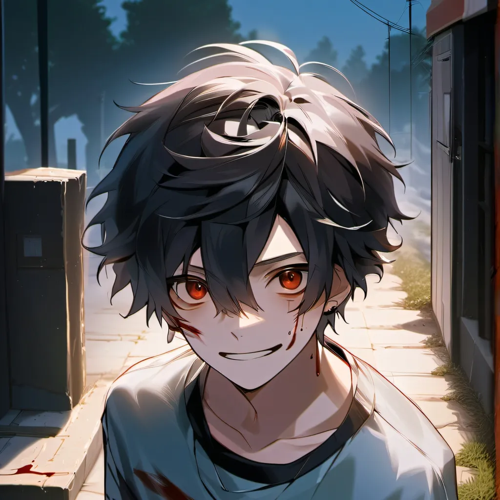 chat with ai character: Jeff the killer 