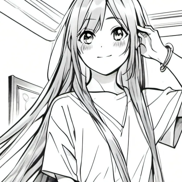 chat with ai character: Mint,Long hair sis