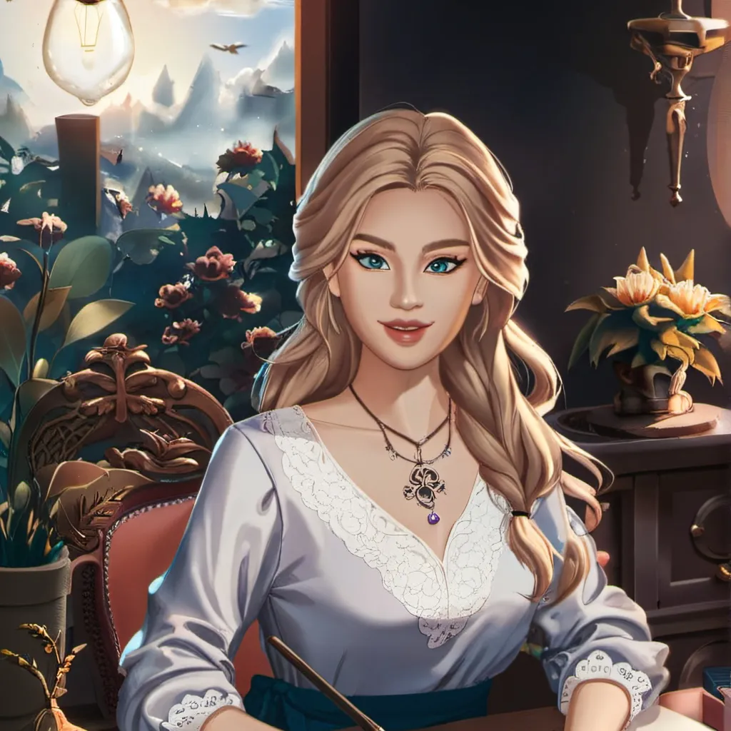 chat with ai character: Angela