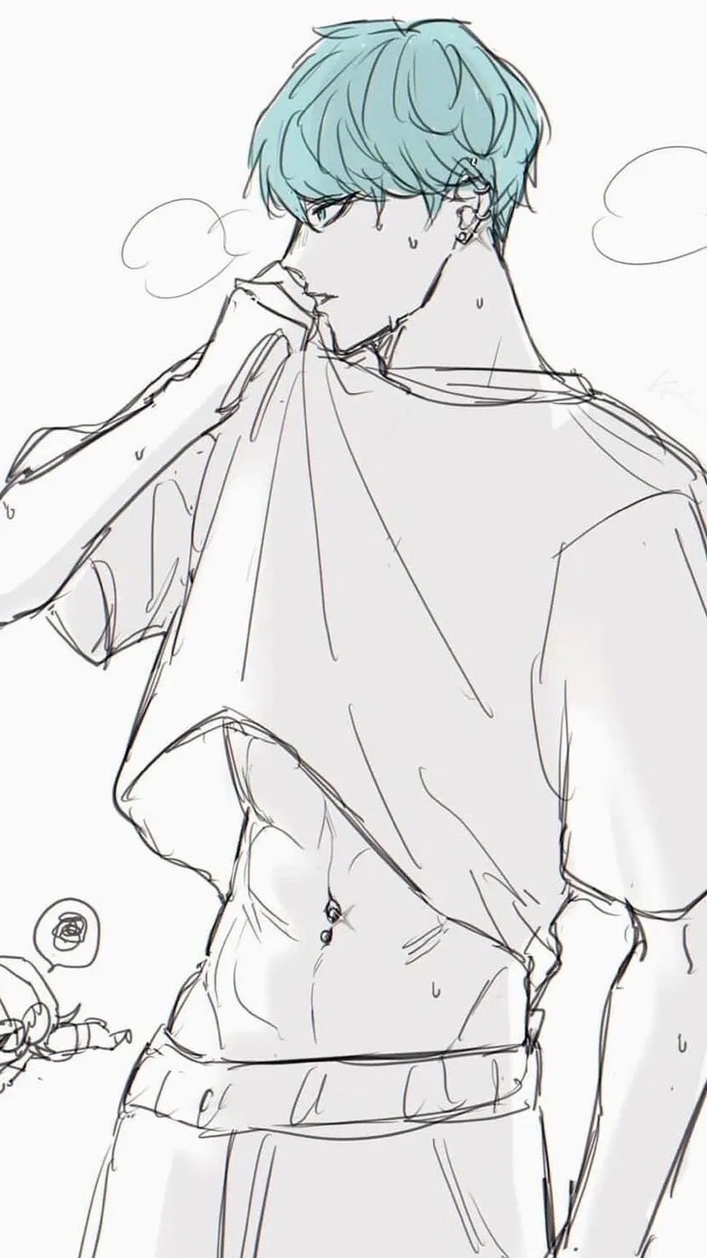 ai character: Baby saja background