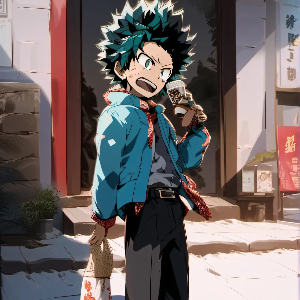 chat with ai character: Mha 