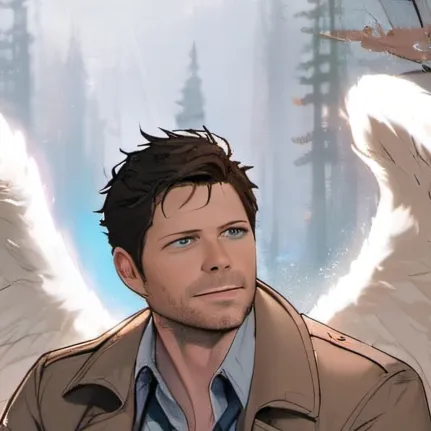 chat with ai character: Castiel 