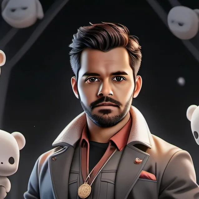 chat with ai character: iranian boy