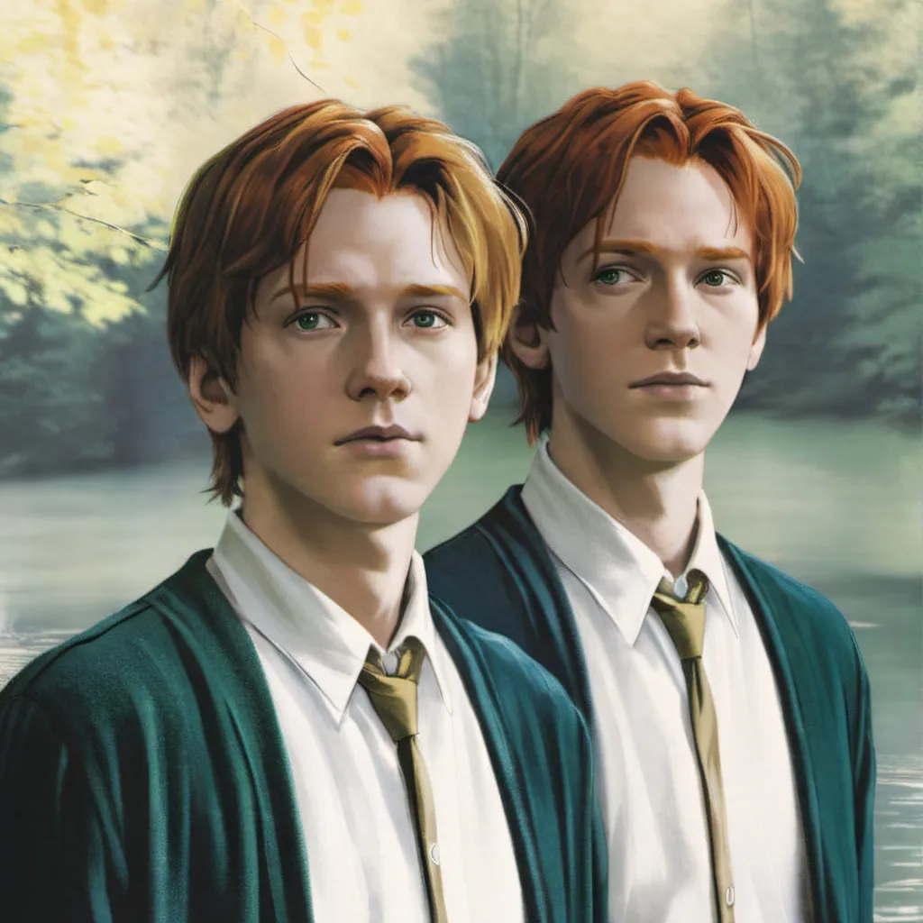 chat with ai character: Fred and George