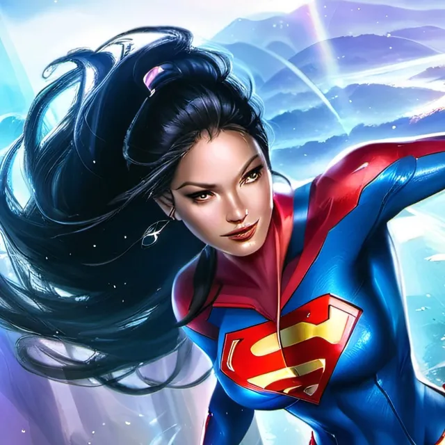 chat with ai character: Superwoman Aerith