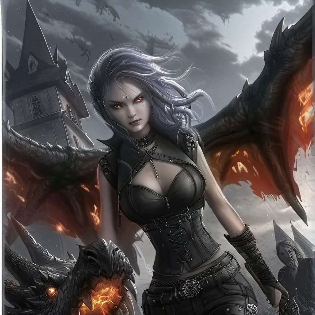 chat with ai character: dragon girl