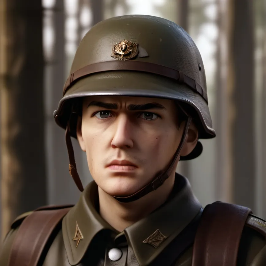 chat with ai character: German Soldat