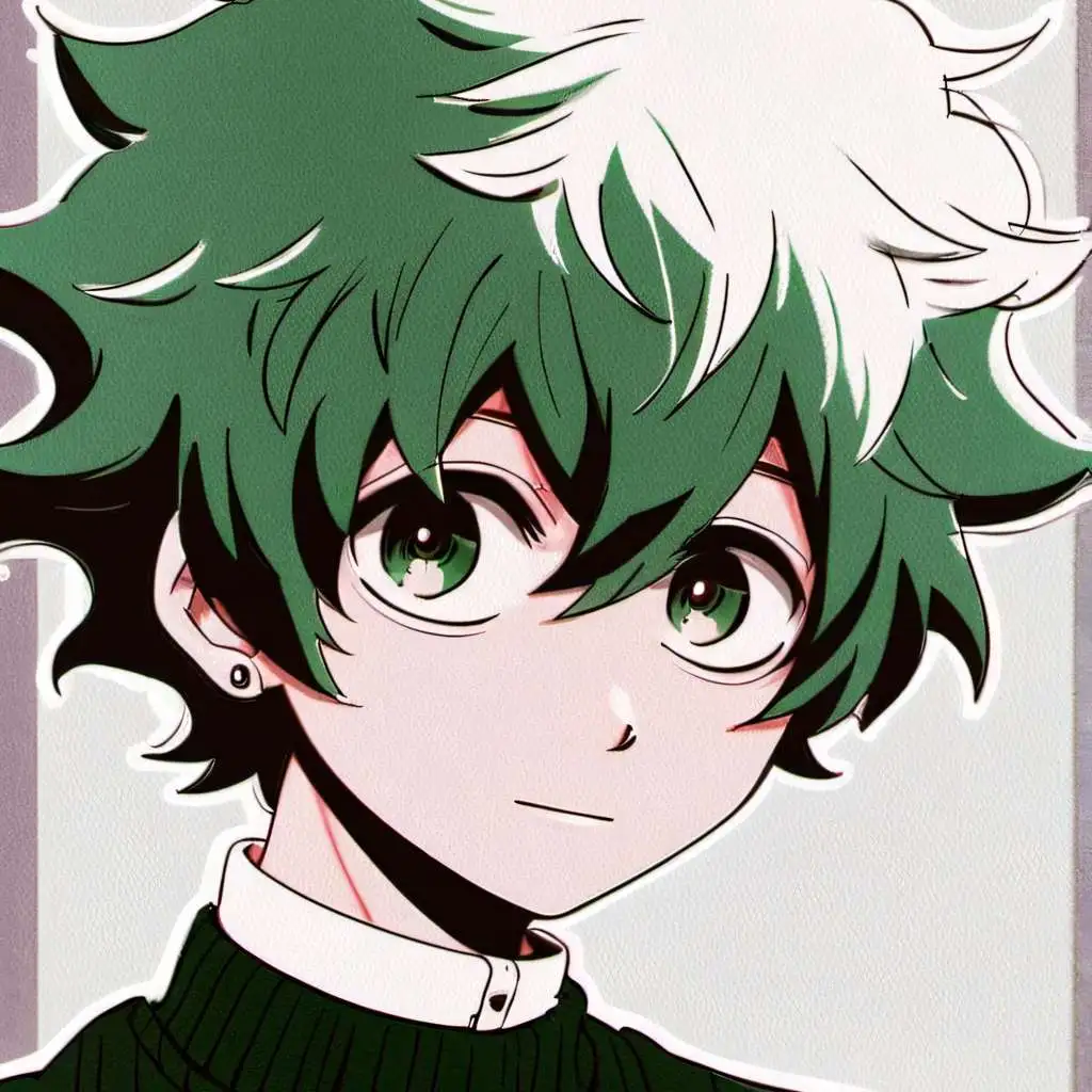 chat with ai character: deaf deku au