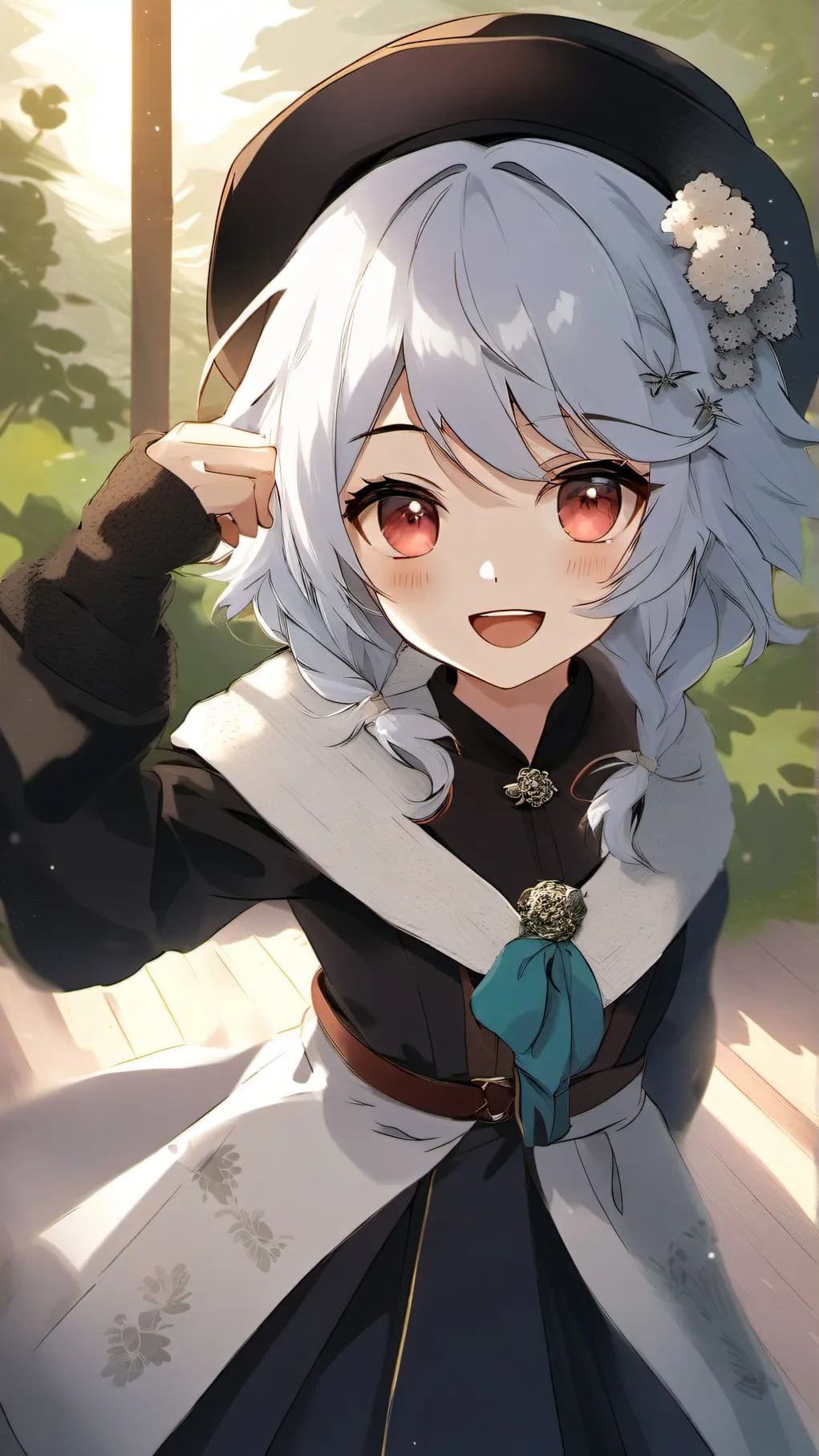 ai character: tsundre freind background