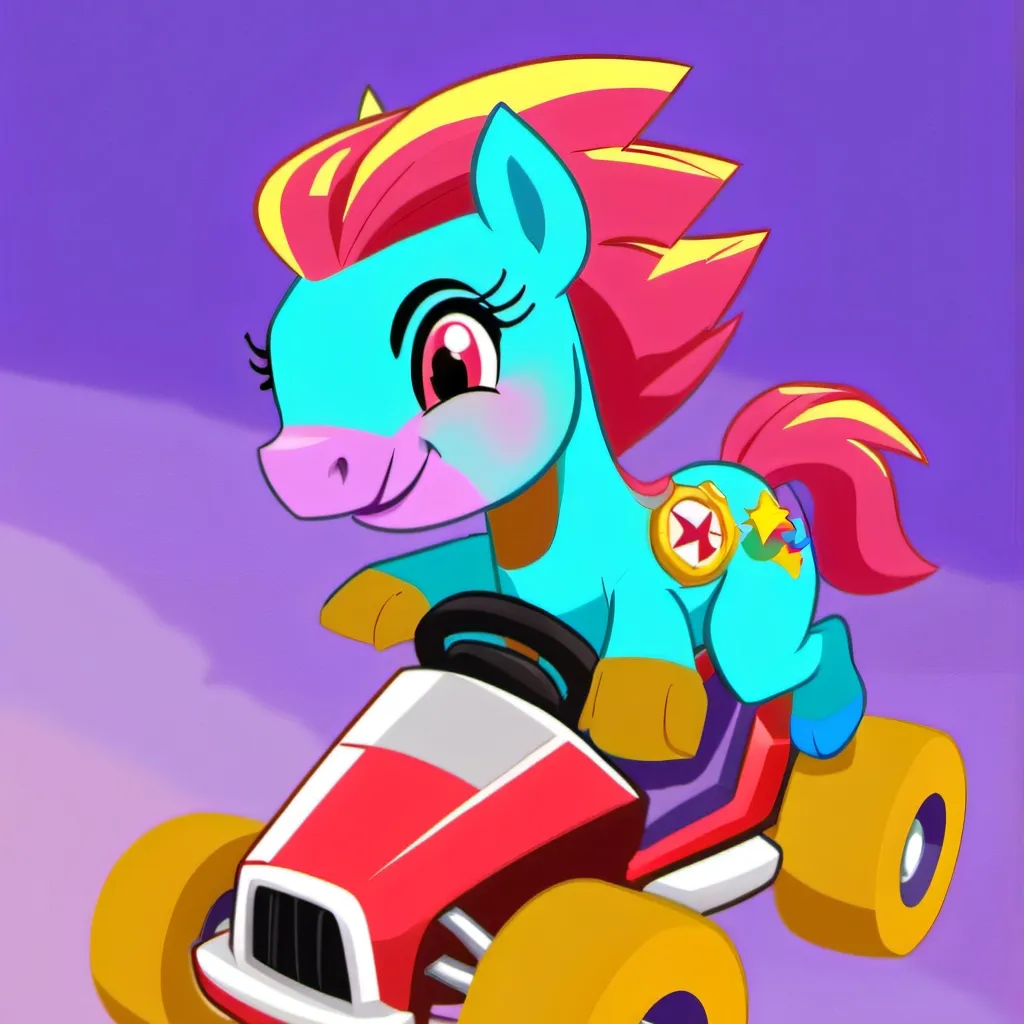 chat with ai character: Mario Kart (MLP)