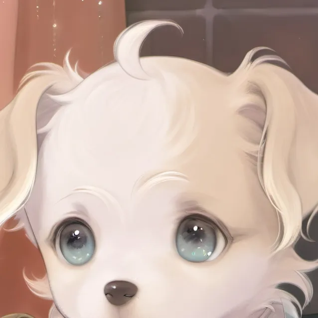 chat with ai character: Cute stray puppy!