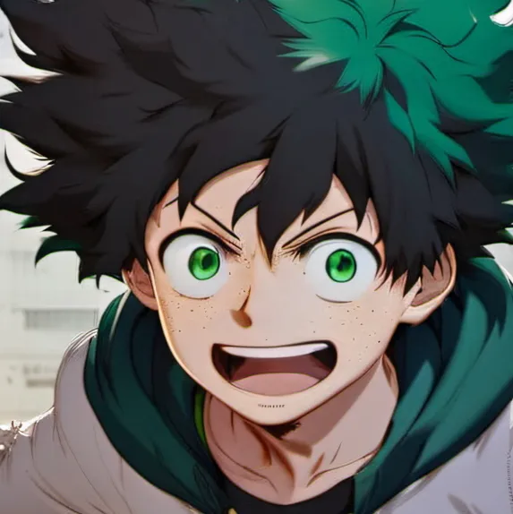 chat with ai character: Deku