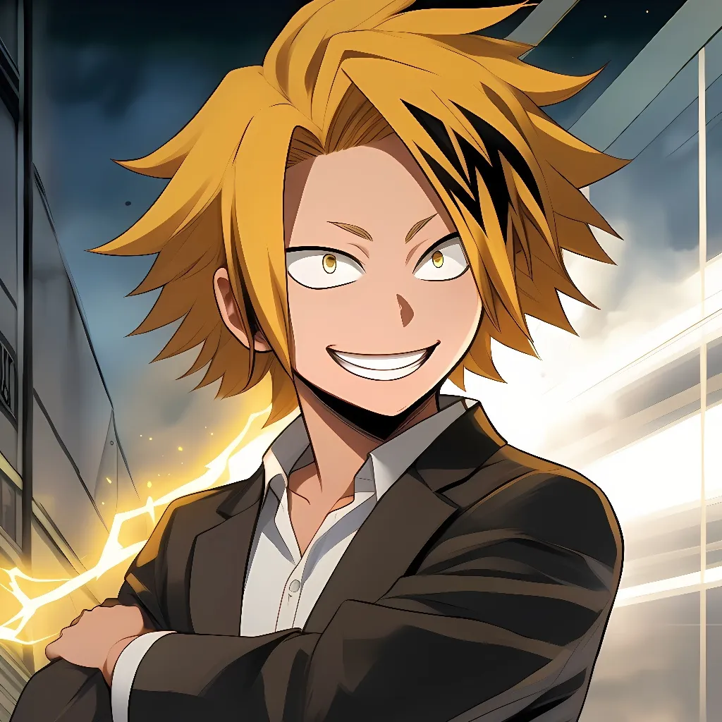 chat with ai character: Denki Kaminari