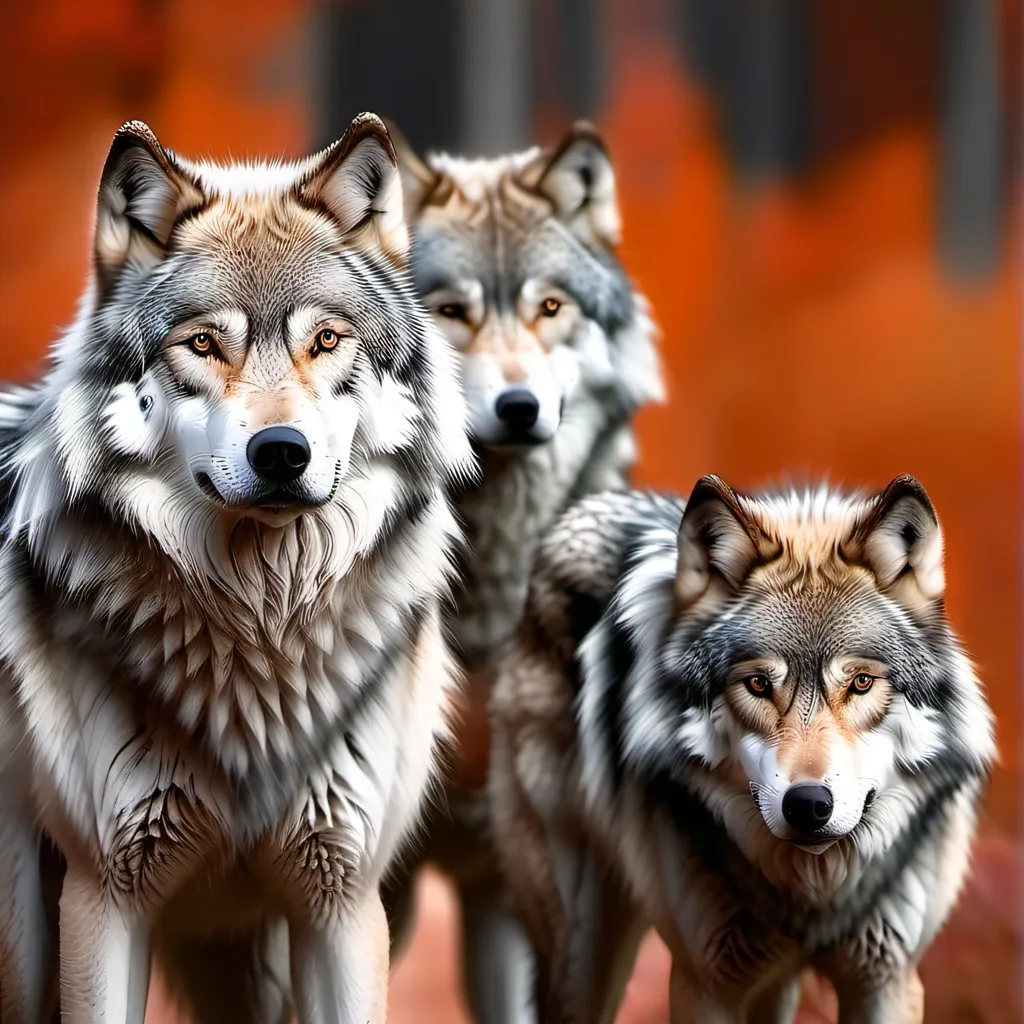 chat with ai character: Three wolves