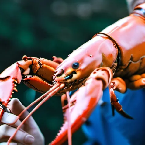 chat with ai character: Lobster guy