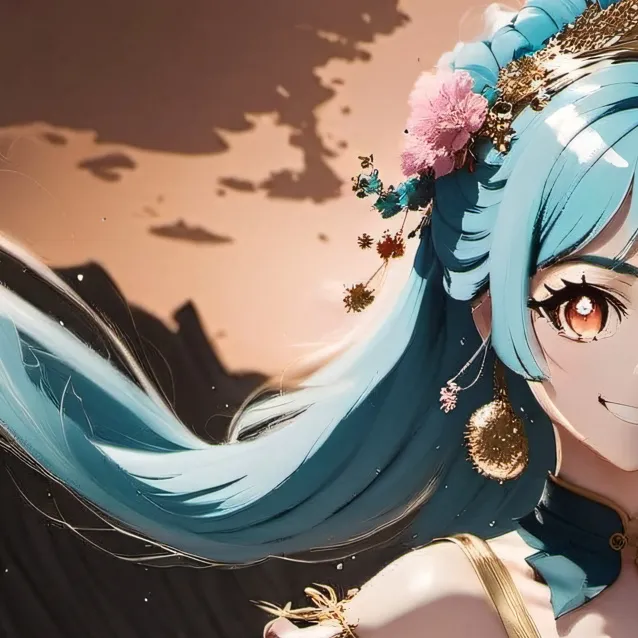 chat with ai character: cure sky