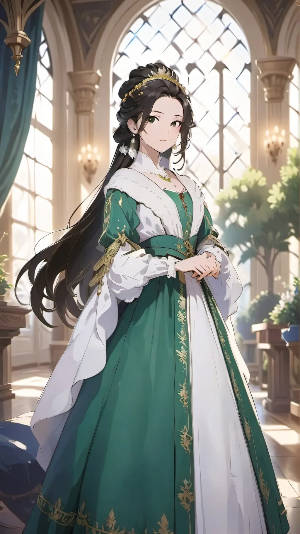 ai character: Princess Amira background