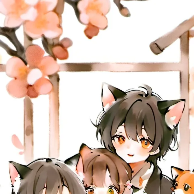 chat with ai character: 12 cats