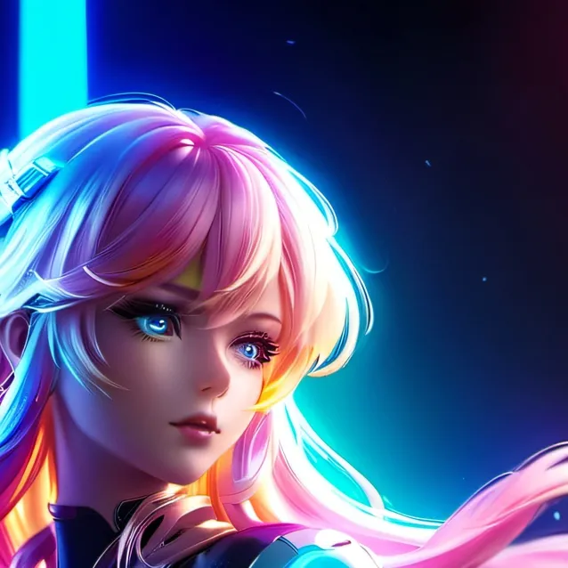 chat with ai character: Chrome