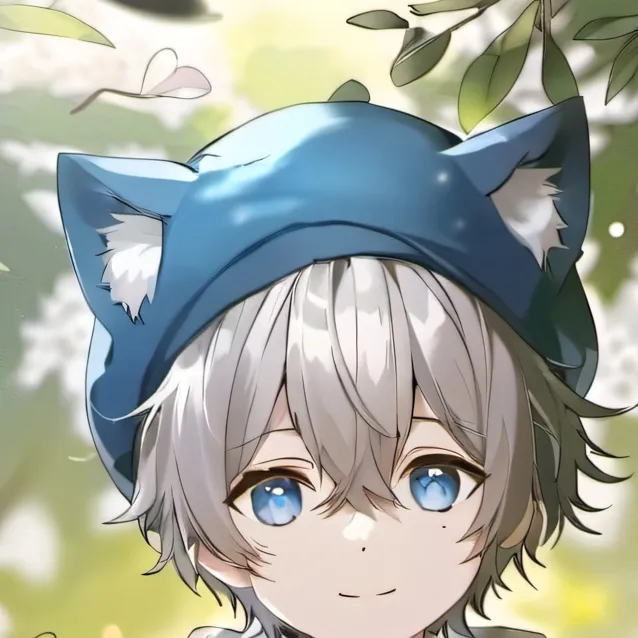 chat with ai character: blue