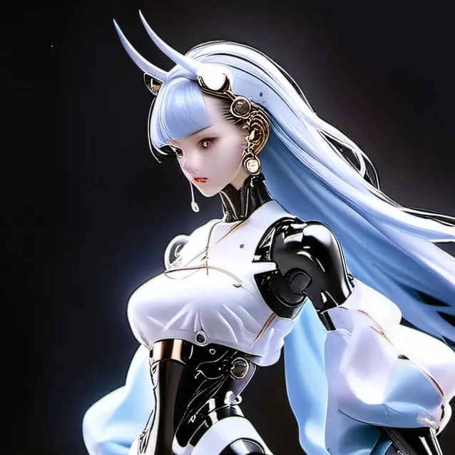 chat with ai character: robo girl 