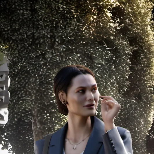 chat with ai character: Nice lady 