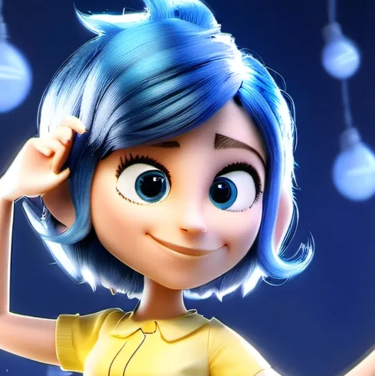 chat with ai character: Joy snap meme