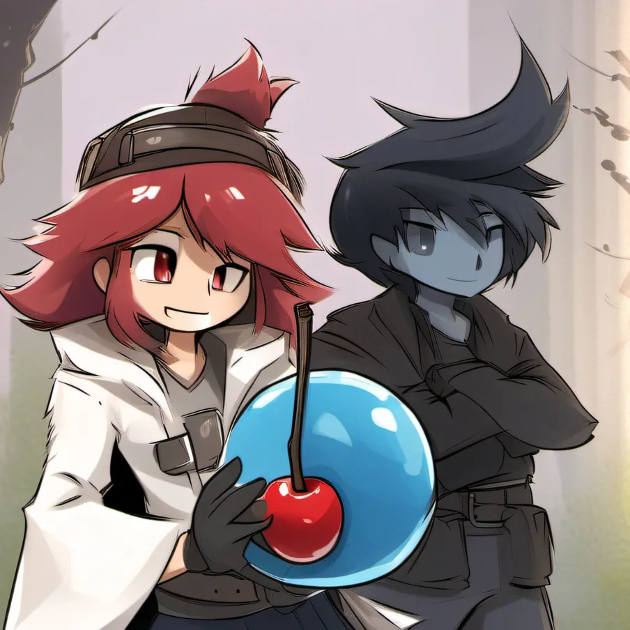 chat with ai character: Blueberry & cherry