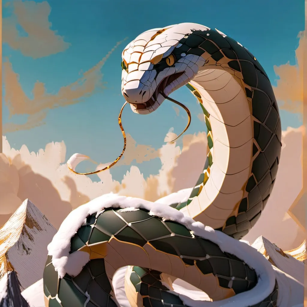 chat with ai character: divine demon snake