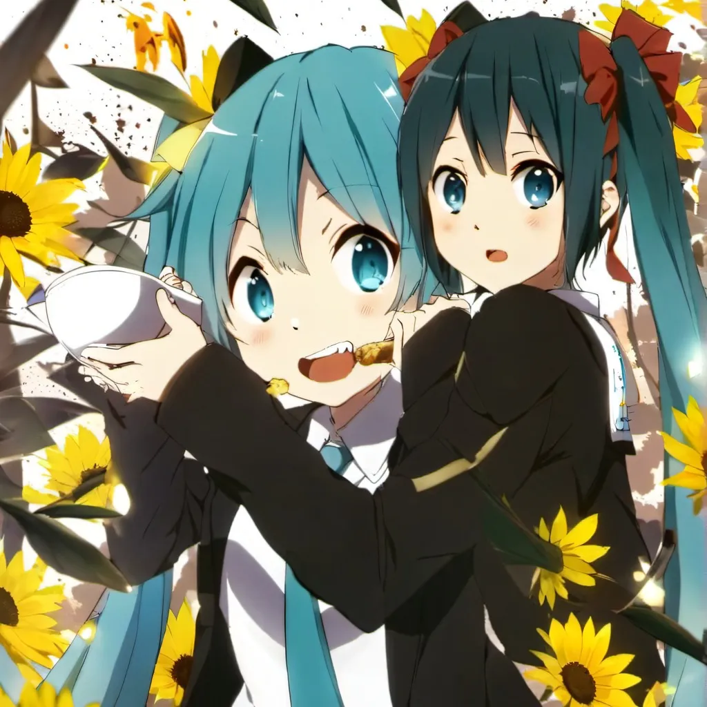 chat with ai character: yokune ruko+miku