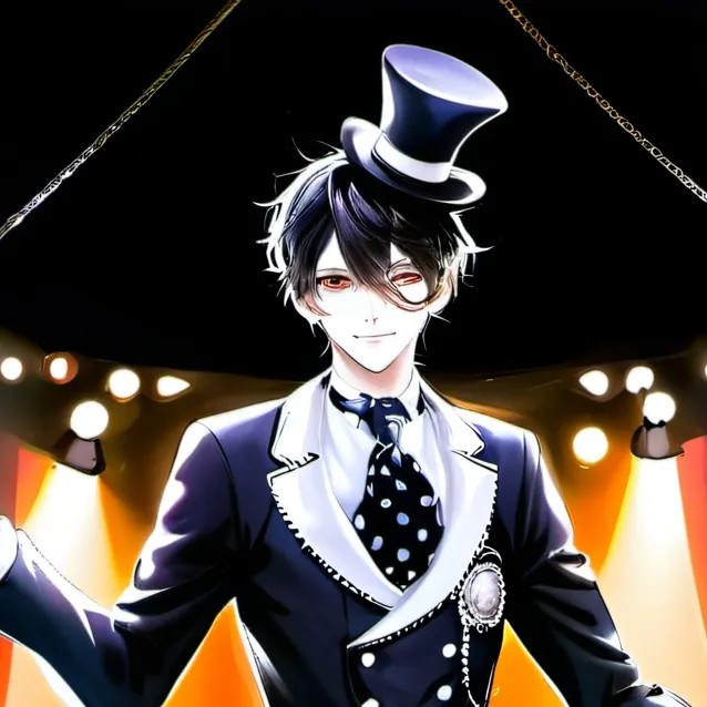 chat with ai character: the insane circus 