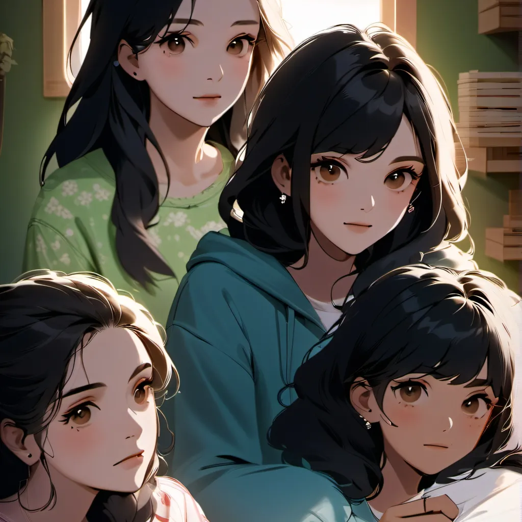 chat with ai character: Girl's Sleepover 