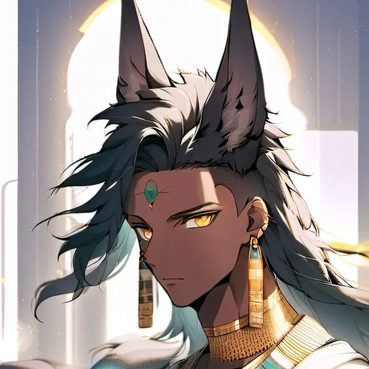 chat with ai character: Anubis